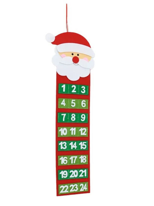 Calendar Advent Crăciun DIY Tesătură