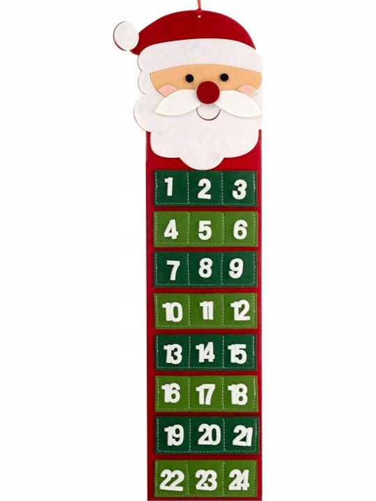 Calendar Advent Crăciun DIY Tesătură