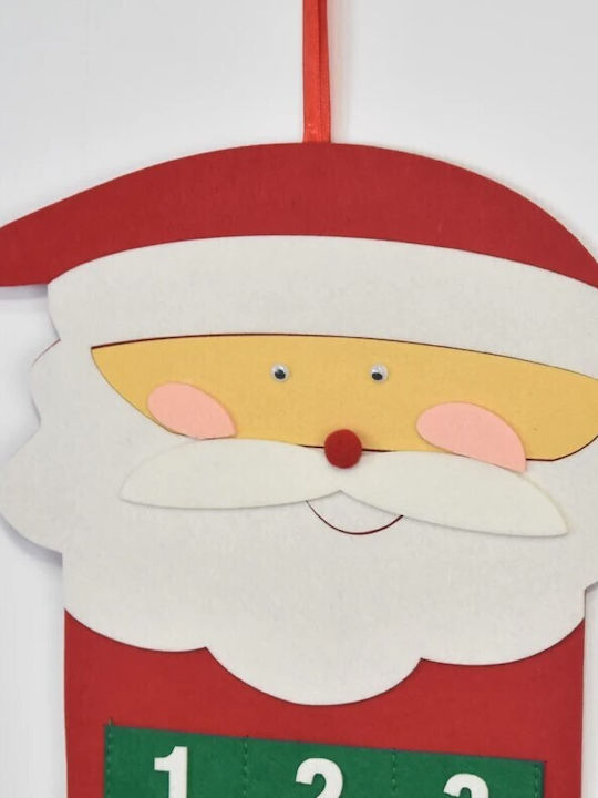 Calendar Advent Crăciun DIY Tesătură