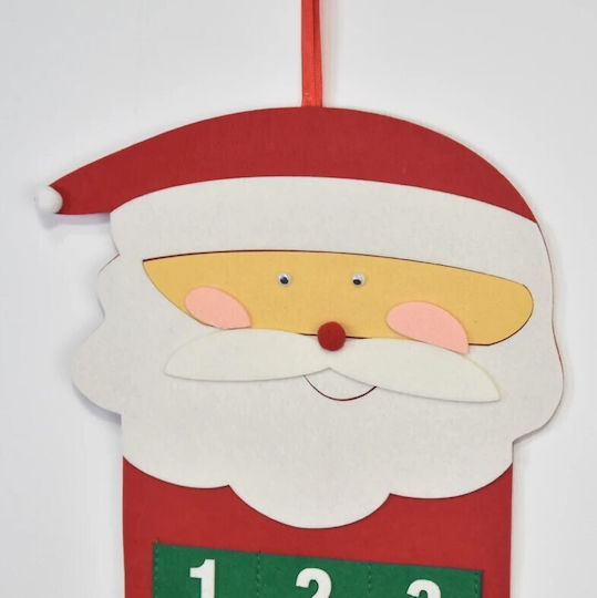 Calendar Advent Crăciun DIY Tesătură