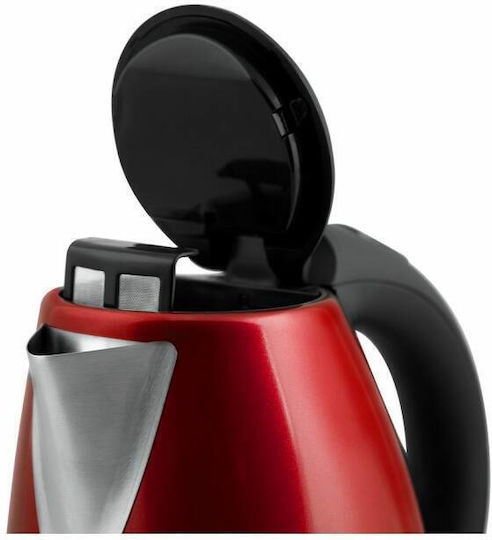 Orava Електрическа Кана 1.7л 2000W Червена