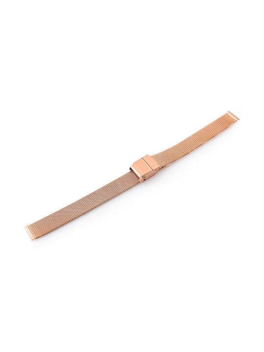 Pacific Metallic-Armband Rose Gold 12mm