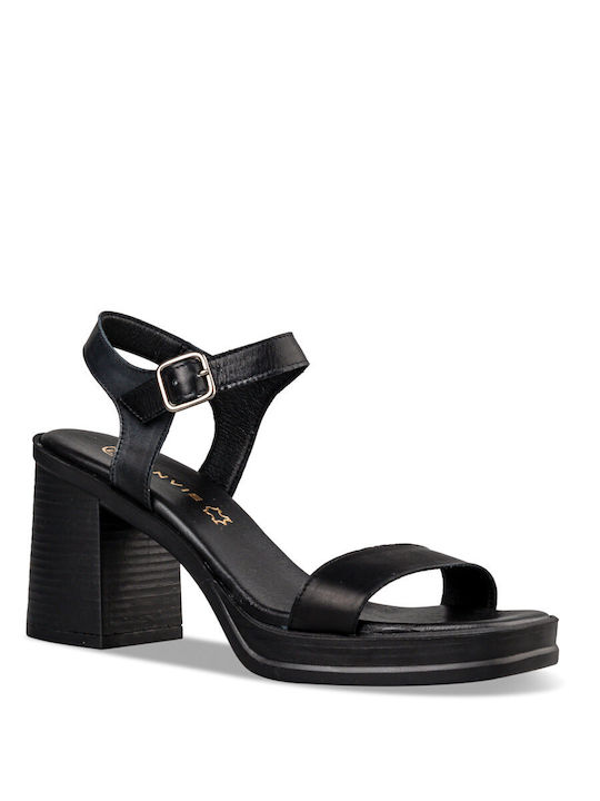 Envie Shoes Sandale dama in Culorea Negru