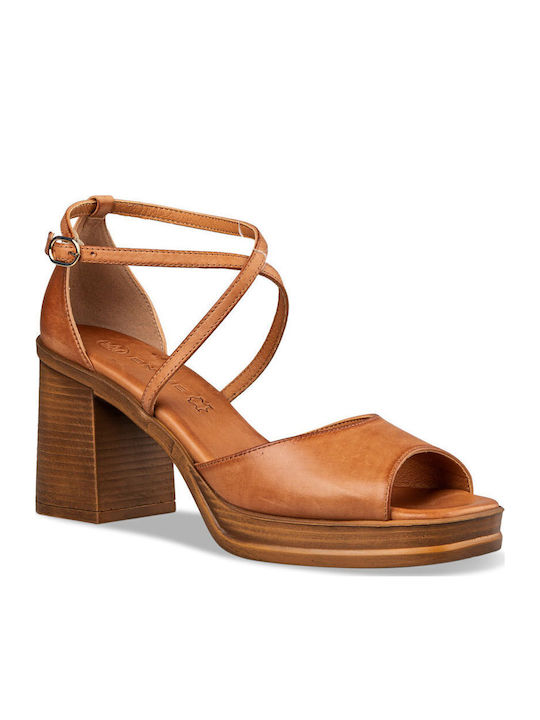 Leather Sandals Brown