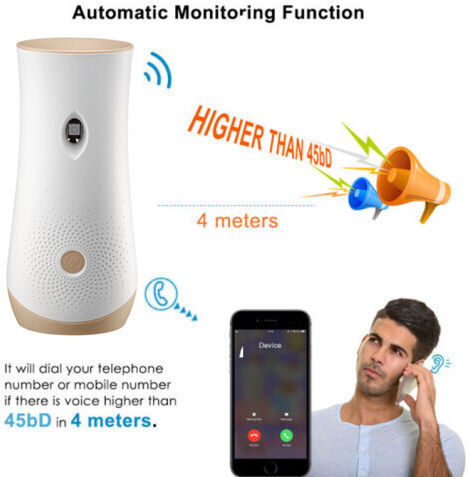 Air Freshener Spy Microphone Voice Activation Iuni Rlu1