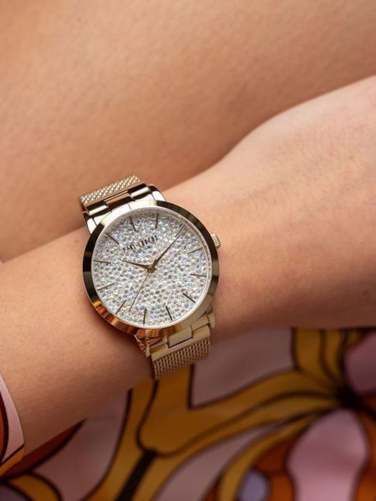 Paul Lorens Women's Watch with Silver Metal Bracelet