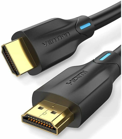 HDMI 2.1 Cable HDMI male - HDMI male 2m Black