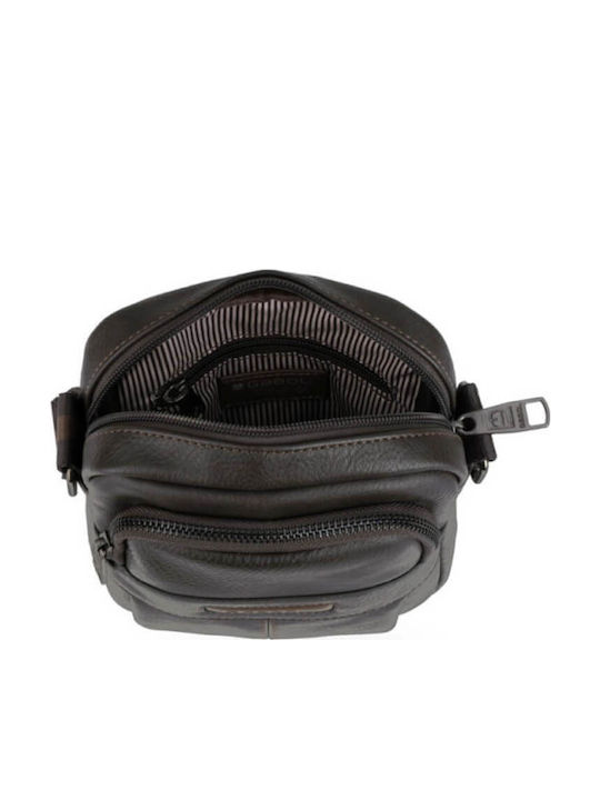 Frank Men's Messenger Bag Brown