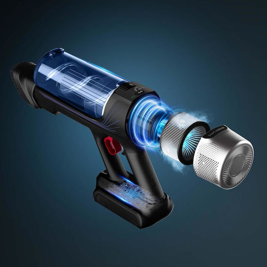 Tefal X-Force Flex 9.60 Aqua Επαναφορτιζόμενη Σκούπα Stick 18V Μαύρη