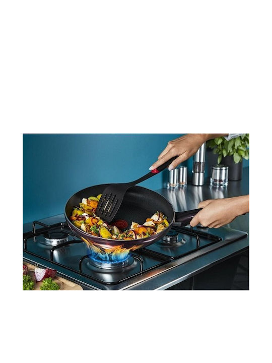 Tefal Resist Intense Wok din Aluminiu cu Strat Antiaderent 28cm