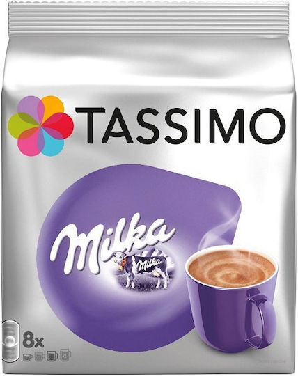 Tassimo Капсули Шоколад Milka Съвместими с машина Tassimo 8капси