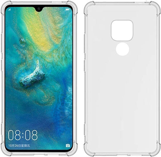 Quality Back Cover Σιλικόνης Ανθεκτικό Μαύρο (Huawei Mate 20)