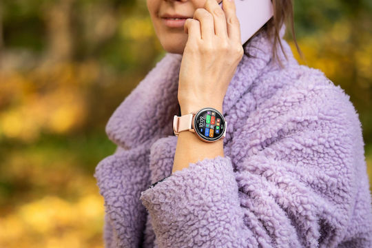 Tracer Spark 44mm Smartwatch (Ροζ Χρυσό)