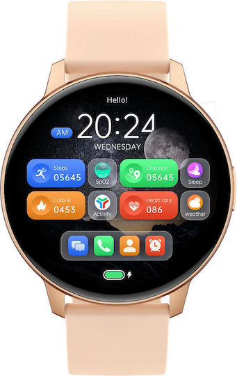 Tracer Spark 44mm Smartwatch (Ροζ Χρυσό)