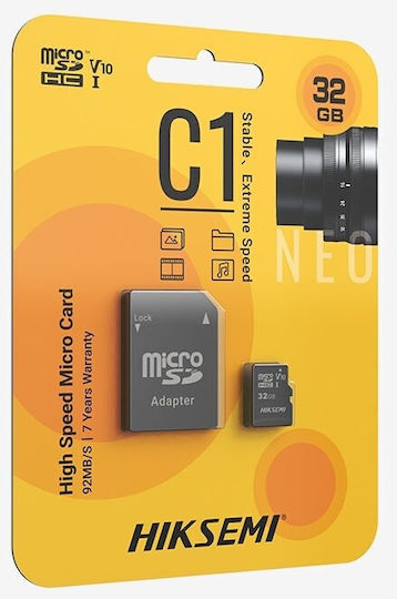 Hiksemi microSDXC 64GB V30 UHS-I with Adapter