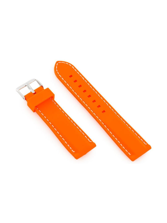 Rubber Watch Strap U20 Orange 22mm Rubber Watch Strap U20 Orange 22mm