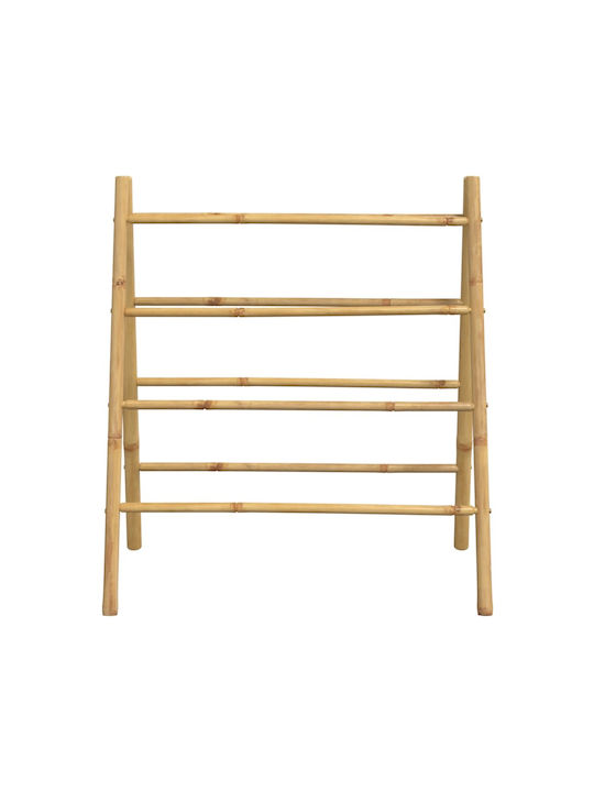 vidaXL Σκάλα Μπάνιου Διπλή Επιτοίχια ​100x100cm Καφέ