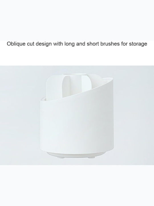 Cosmetics Organization Box With White Dividers