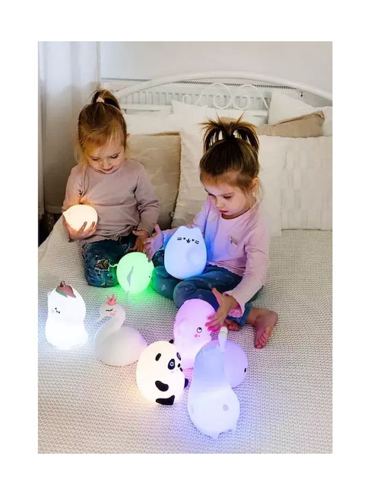 innoGio Φωτάκι Νυκτός LED Mouse Ρεύματος Λευκό