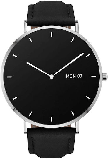 Garett Verona 50mm Smartwatch με Παλμογράφο (Ασημί)