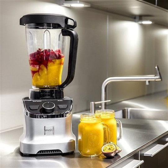 Novis ProBlender Mixer mit Tritan Kanäta 1,9 l 1400W Silber