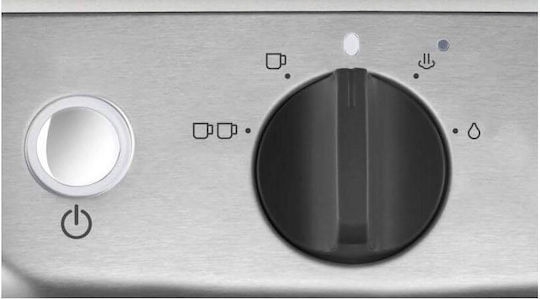 Breville Mini Barista VCF125X Μηχανή Espresso 1450W Πίεσης 15bar Ασημί VCF125X