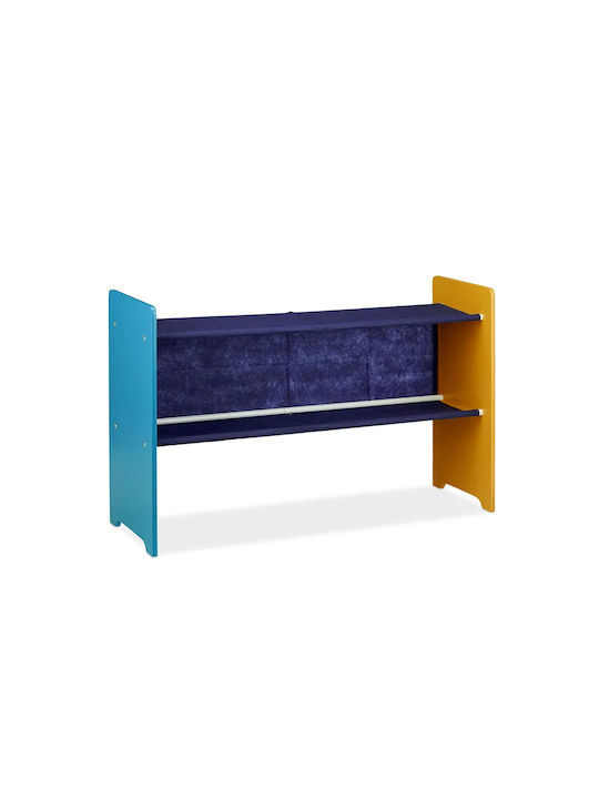 Система за съхранение на играчки от пластмаса Monster Многоцветен 92x30x60см 1бр