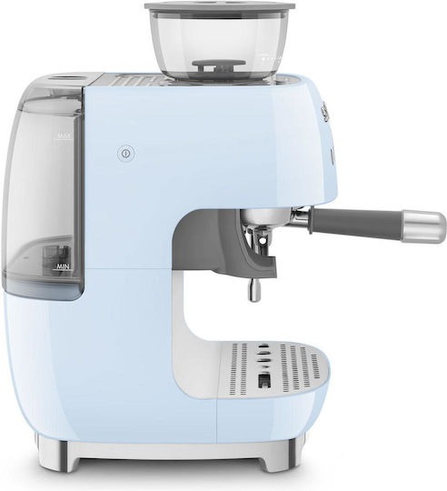Smeg Automat de Espresso 1650W Presiune 20bar Albastră EGF03PBEU