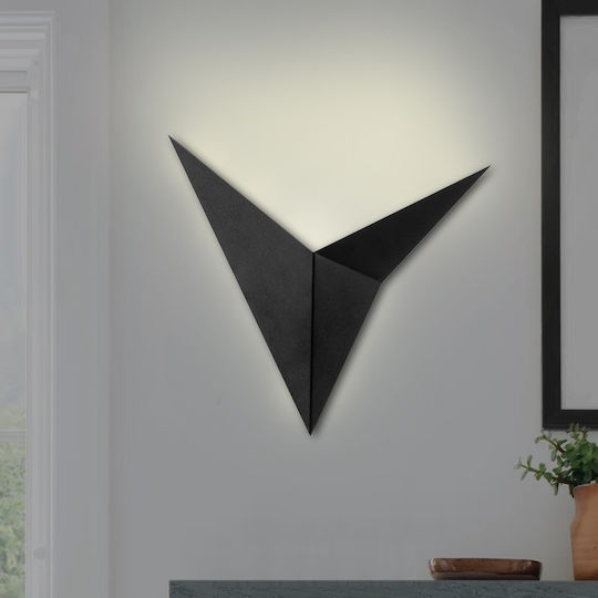 Megapap Bird Φωτιστικό Τοίχου Μαύρο 34x34x5εκ. Megapap Bird Φωτιστικό Τοίχου Μαύρο 34x34x5εκ.