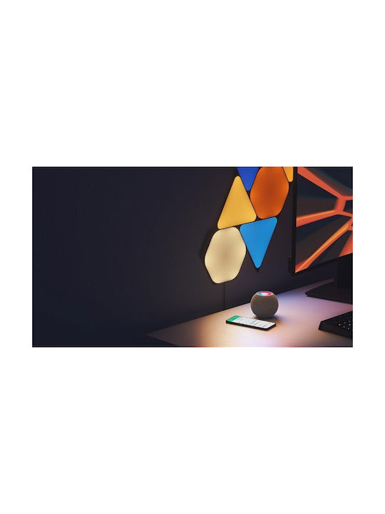 Nanoleaf Shapes Bluetooth/WiFi Dekorative Lampe Sechseck Schwarz 3Stück