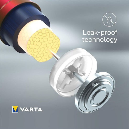 Varta Longlife Max Power Alkaline Batteries AAA 2V 8pcs