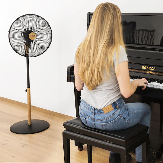 Cecotec EnergySilence 600 Ανεμιστήρας Ορθοστάτης 50W Διαμέτρου 40cm Μαύρος