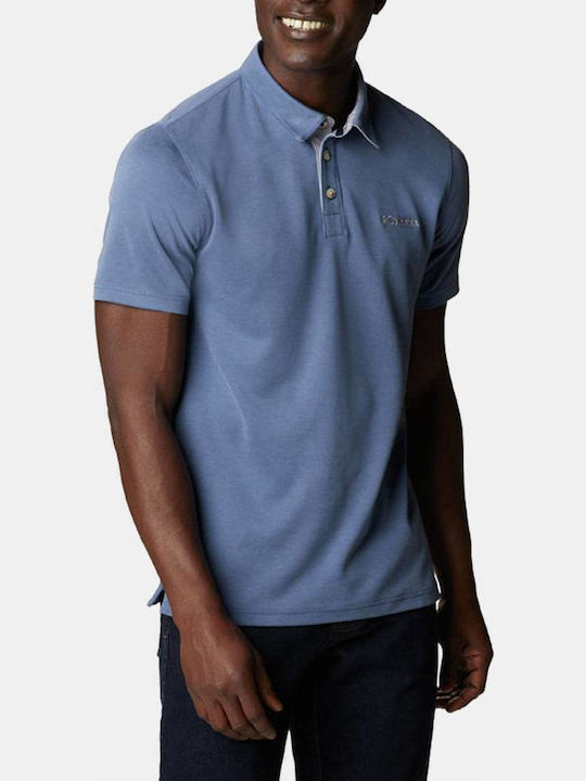 Nelson Point Polo Αθλητικό T-shirt Blue