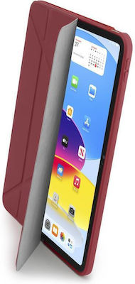 Pipetto Flip Cover Silicone Red Apple iPad 10.9' (2022)