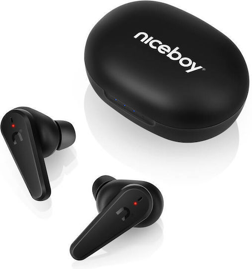 Niceboy Pins 2 In-ear Bluetooth Handsfree Ακουστικά Μαύρα