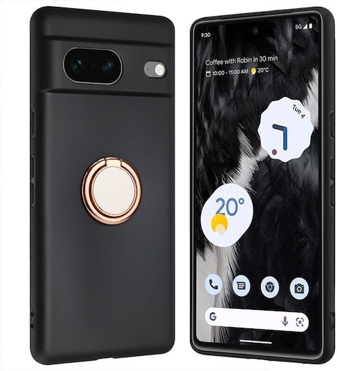 Fall Back Cover Σιλικόνης Ροζ Χρυσό (Google Pixel 8a)