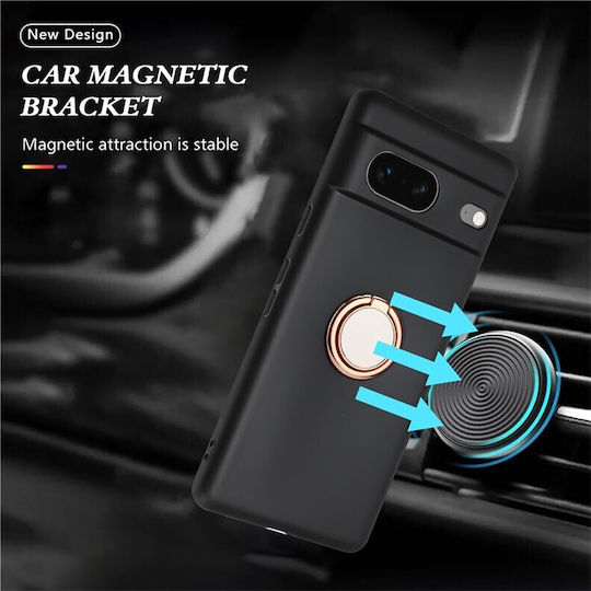Fall Back Cover Σιλικόνης Ασημί (Google Pixel 8a)