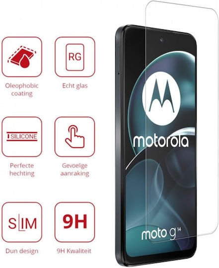 Rosso Anti-scratch Tempered Glass (Moto G14)