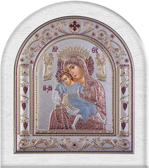 Slevori Classic Regular Icon Crown 12x13.7 Brown Silver-Gold Silver Wood 185958 1tmx