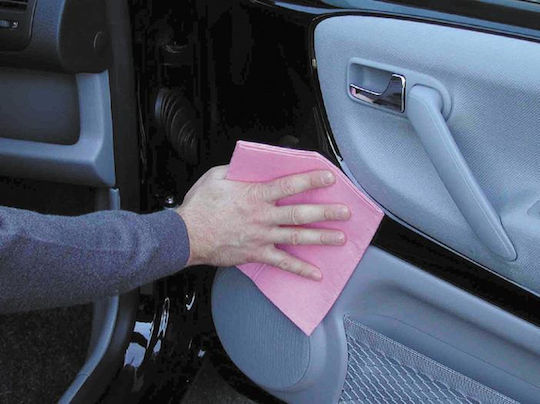 Carlinea Synthetic Drying Cloths for Interior Plastics Dashboard of Car 38x38cm 3 Pieces