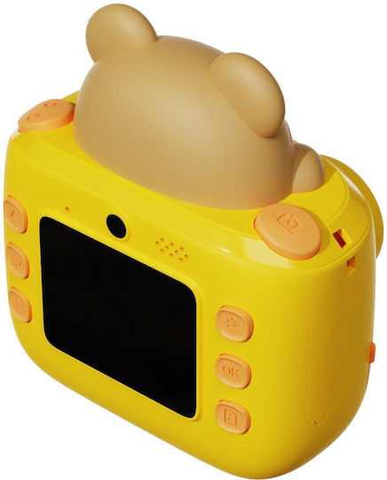 Wowkids WOW-K64-YL Παιδική Φωτογραφική Μηχανή 26MP Κίτρινη