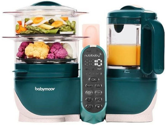 Babymoov Nutribaby Food Steamer with 2 Steaming Decks 2.2lt