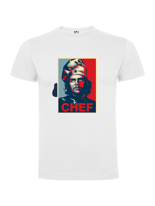 iLovePrints Culinary Revolutionaries Unite T-shirt Λευκό