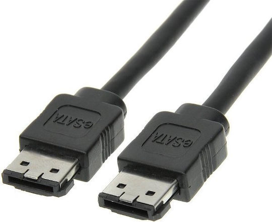 Roline eSATA to eSATA Cable 100cm Black (11.03.1549-50)