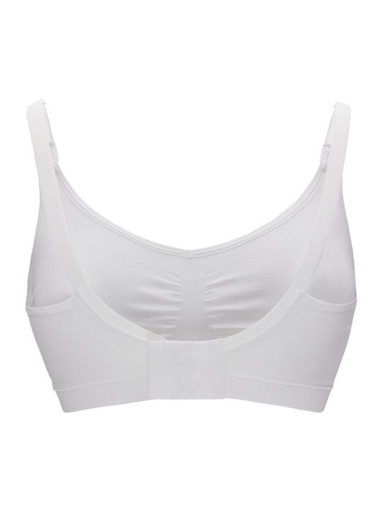 Medela Maternity & Nursing Bra with Clips White