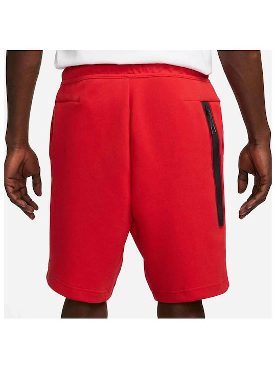 Nike Tech Fleece Bermudă Sportivă de Bărbați University Red
