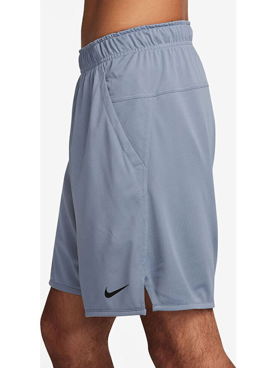 Спортни Мъжки Бермуда Dri-FIT Свободна Кройка Сив