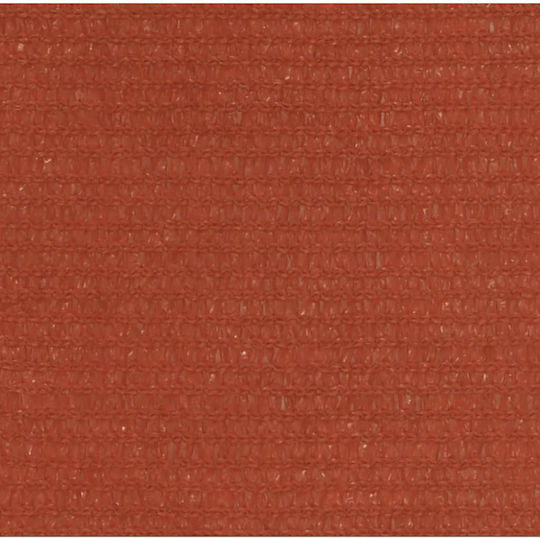 Terracotta Shade Fabric 3x6 M Hdpe 160 Gr/m² Orange 3 X 6 M