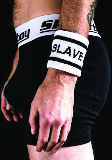 Mister B Sk8erboy Sweatband Sexy Ανδρικό Αξεσουάρ Λευκό