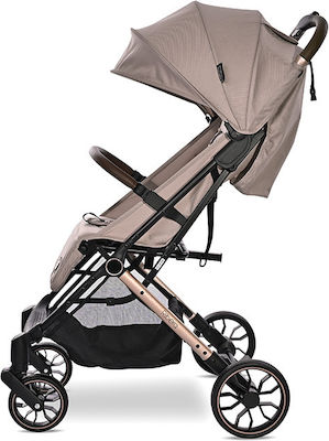 Lorelli Ribera Cărucior pentru Bebeluși Potrivit de la 6+ Luni Beige Warm 7.3kg